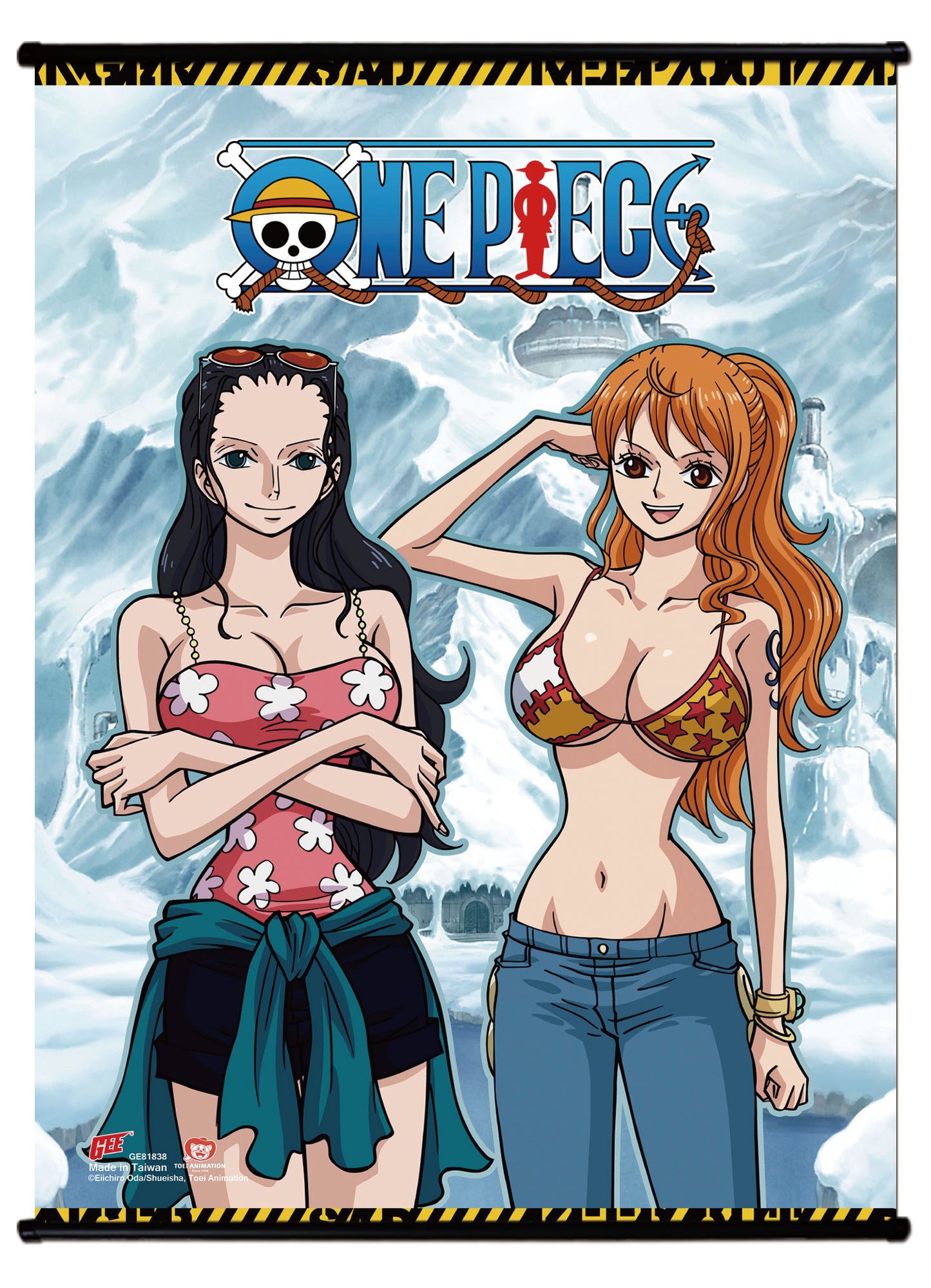 One Piece - Punk Hazard Girls Characters Group SS Wall Scroll 18.5W" x25.2"H