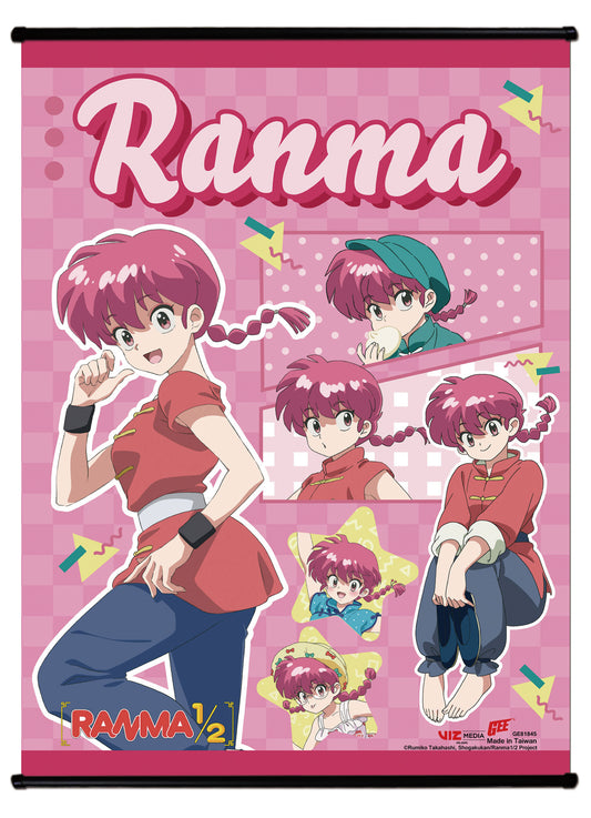 Ranma 1/2 - Ranma Girl Style Ss Wall Scroll
