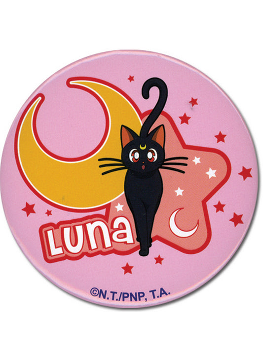 Sailor Moon - Luna Button 3"