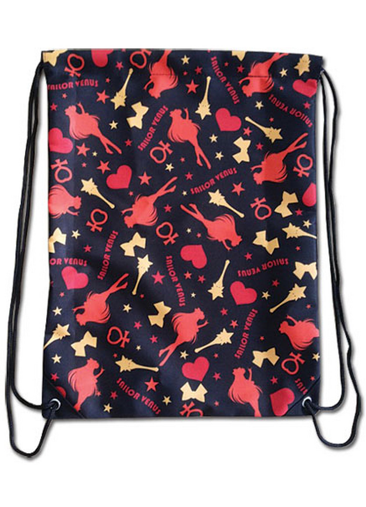 Sailor Moon R - Sailor Venus Pattern Drawstring Bag