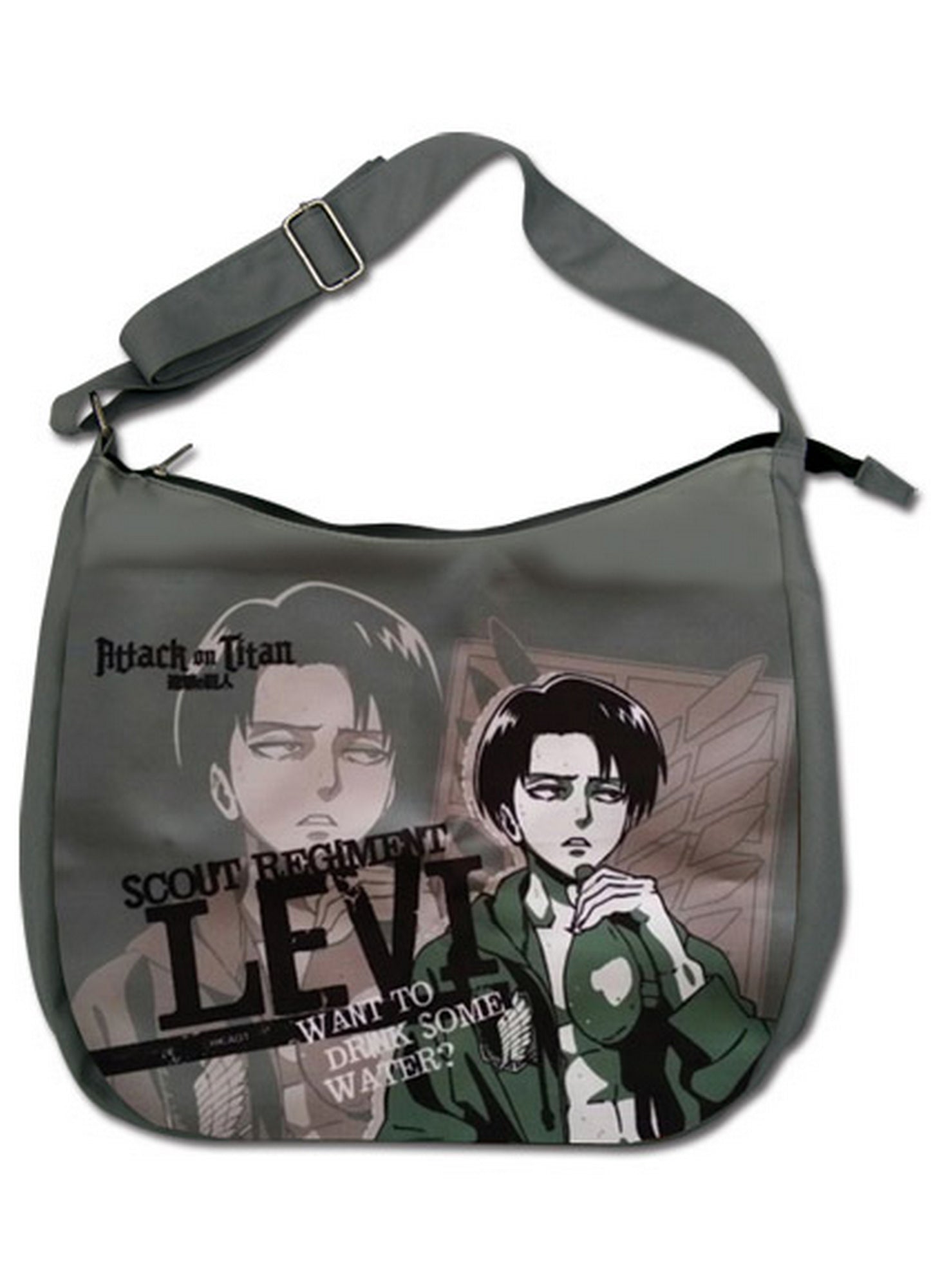 Attack On Titan - Levi Ackerman Drinking Messenger Bag