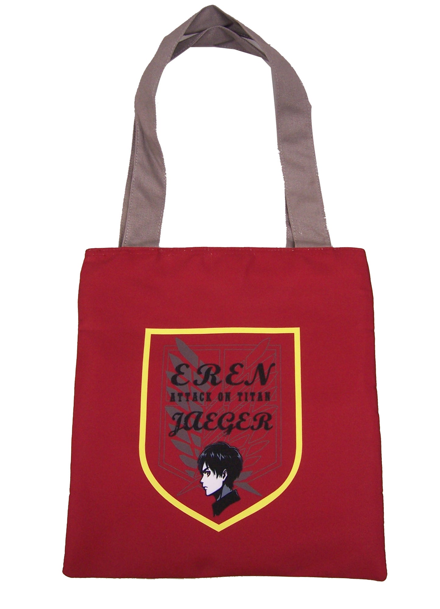 Attack On Titan - Red Eren Yeager Tote Bag