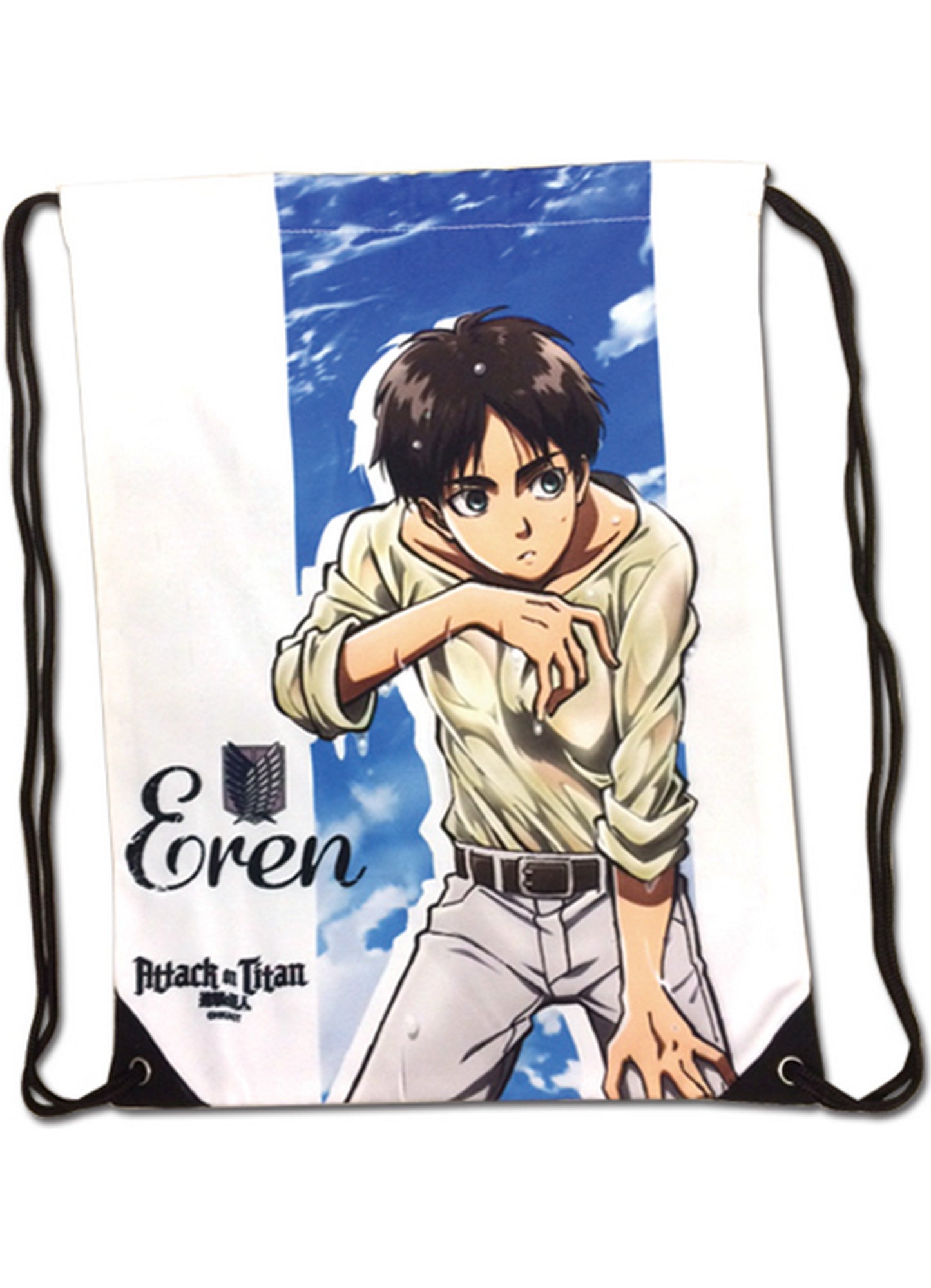Attack On Titan - Eren Yeager Sky Drawstring Bag (Type T)