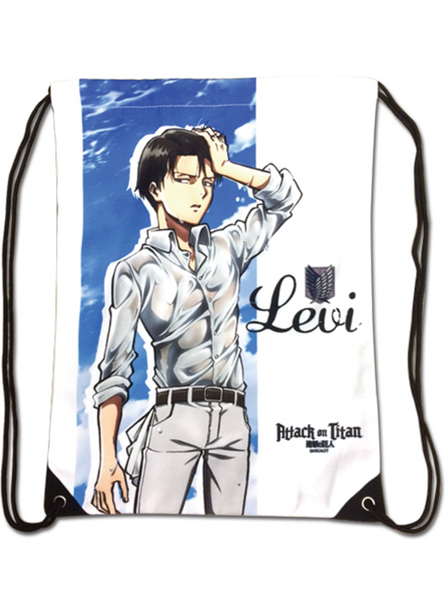 Attack On Titan - Levi Ackerman Sky Drawstring Bag (Type T)