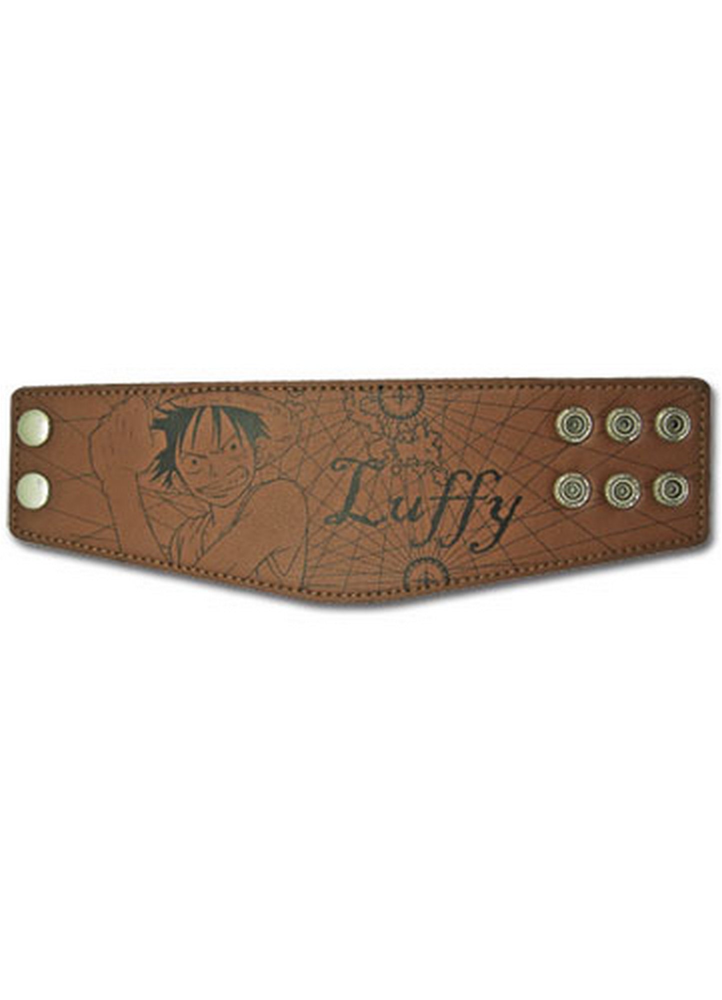 One Piece - Monkey D. Luffys Leather Wristband