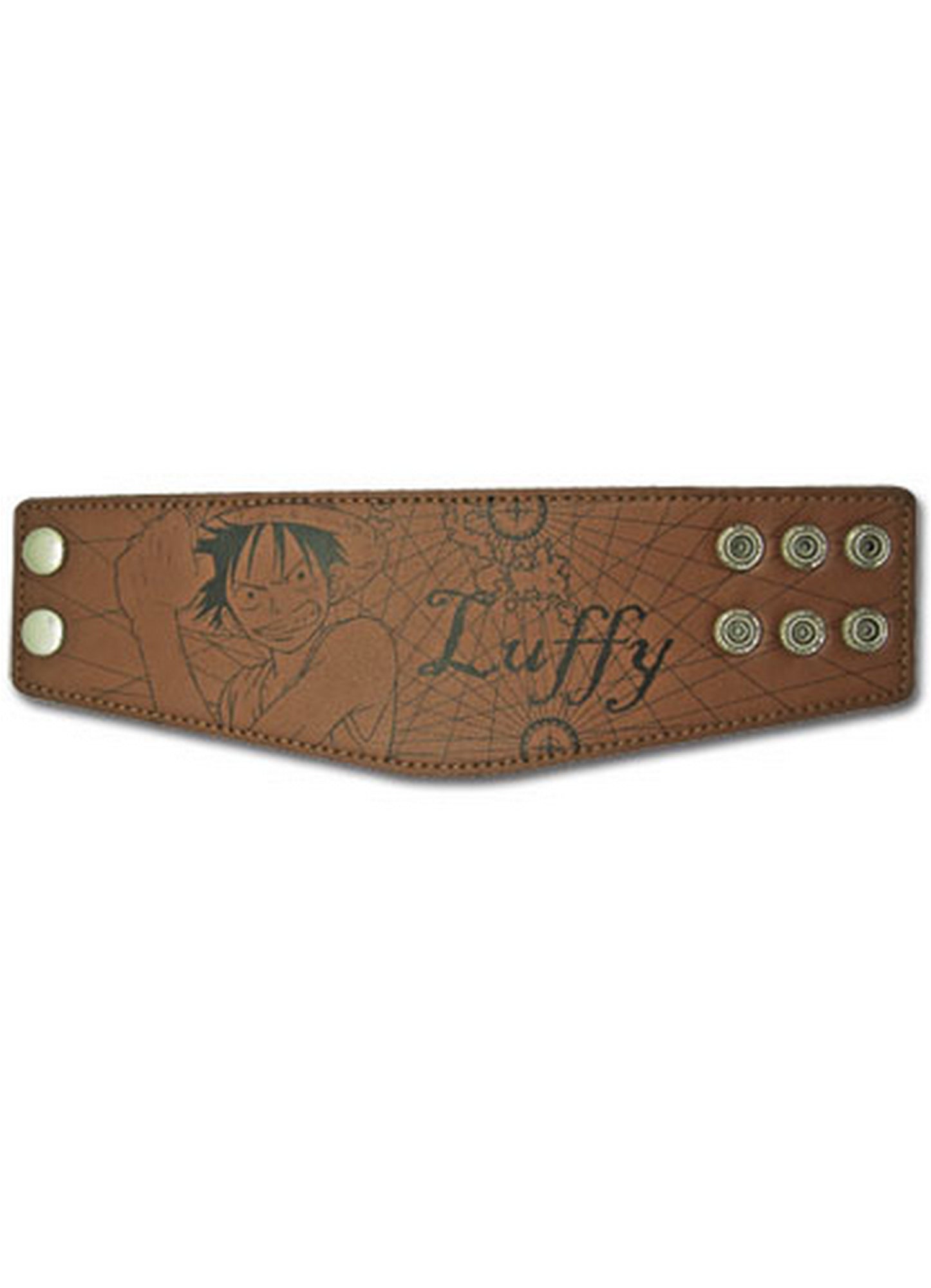 One Piece - Monkey D. Luffys Leather Wristband