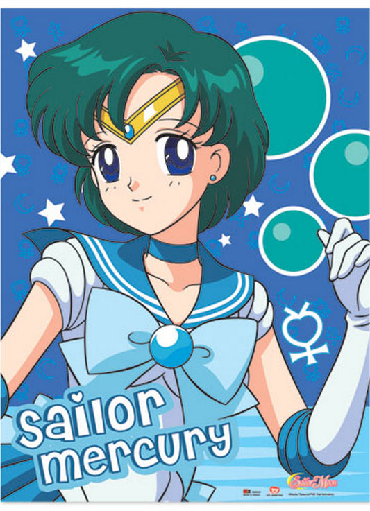 Sailor Moon - Sailor Mercury Wall Scroll 31"W x 43"H