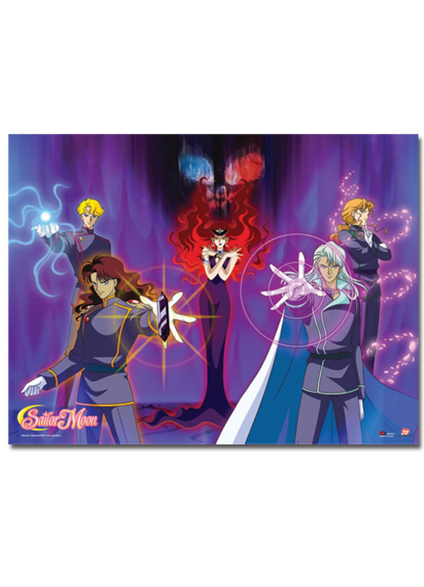 Sailor Moon - Beryls Group Wall Scroll 31"W x 43"H