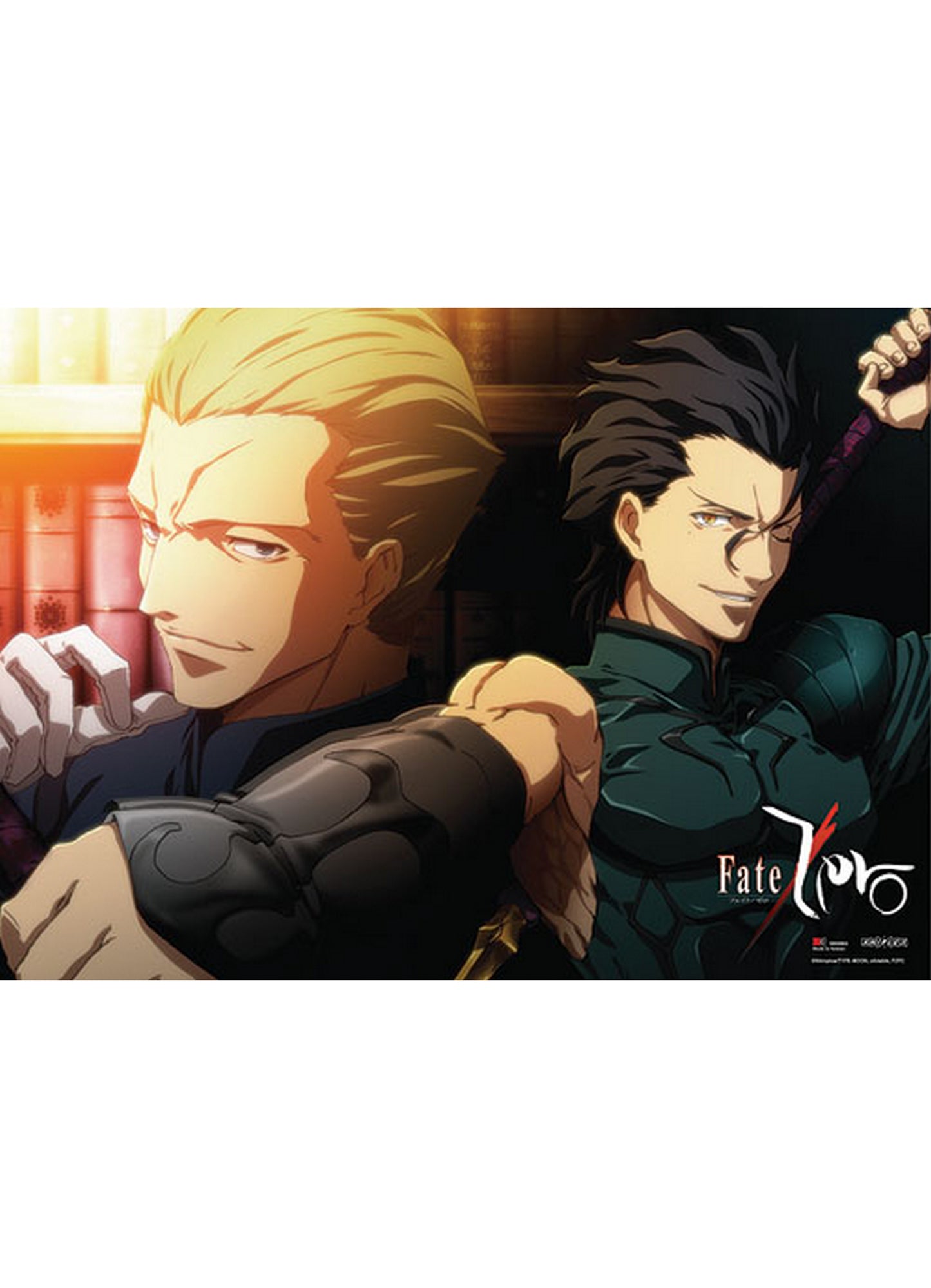 Fate/Zero - Lancer & Kayneth Wall Scroll 31"W x 43"H