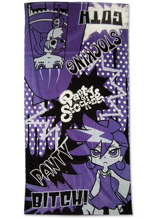 Panty And Stocking - Panty & Stocking Towel 29.5"W x 59"H
