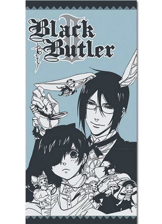Black Butler 2 - Ciel Phantomhive In Wonderland Towel 29.5"W x 59"H