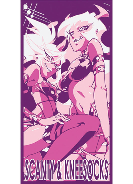 Panty And Stocking - Scanty And Kneesocks Towel 29.5"W x 59"H