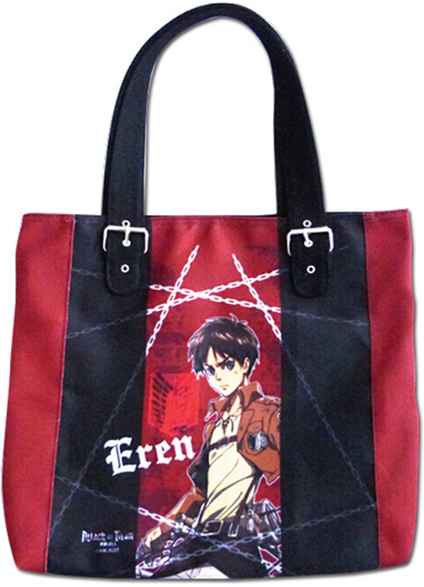 Attack On Titan - Eren Yeager Red Tote Bag (Type U)