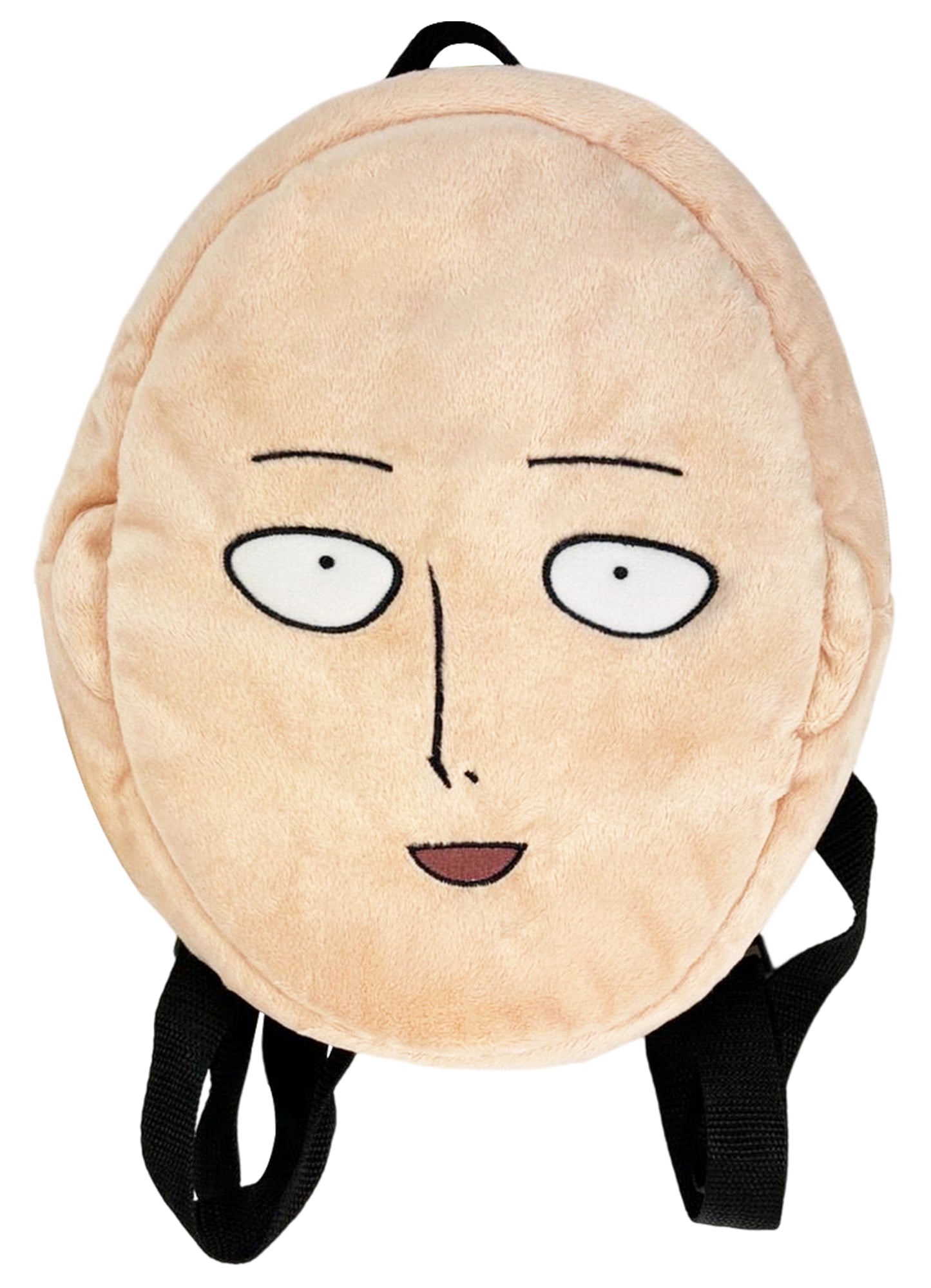 One Punch Man - Saitama Face Plush Bag 10"H