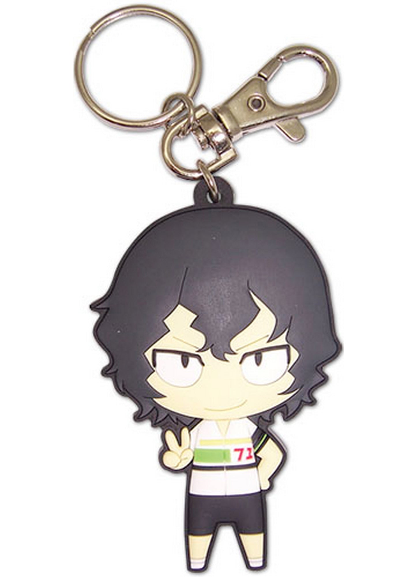 Yowamushi Pedal GR - Teshima Junta SD PVC Keychain