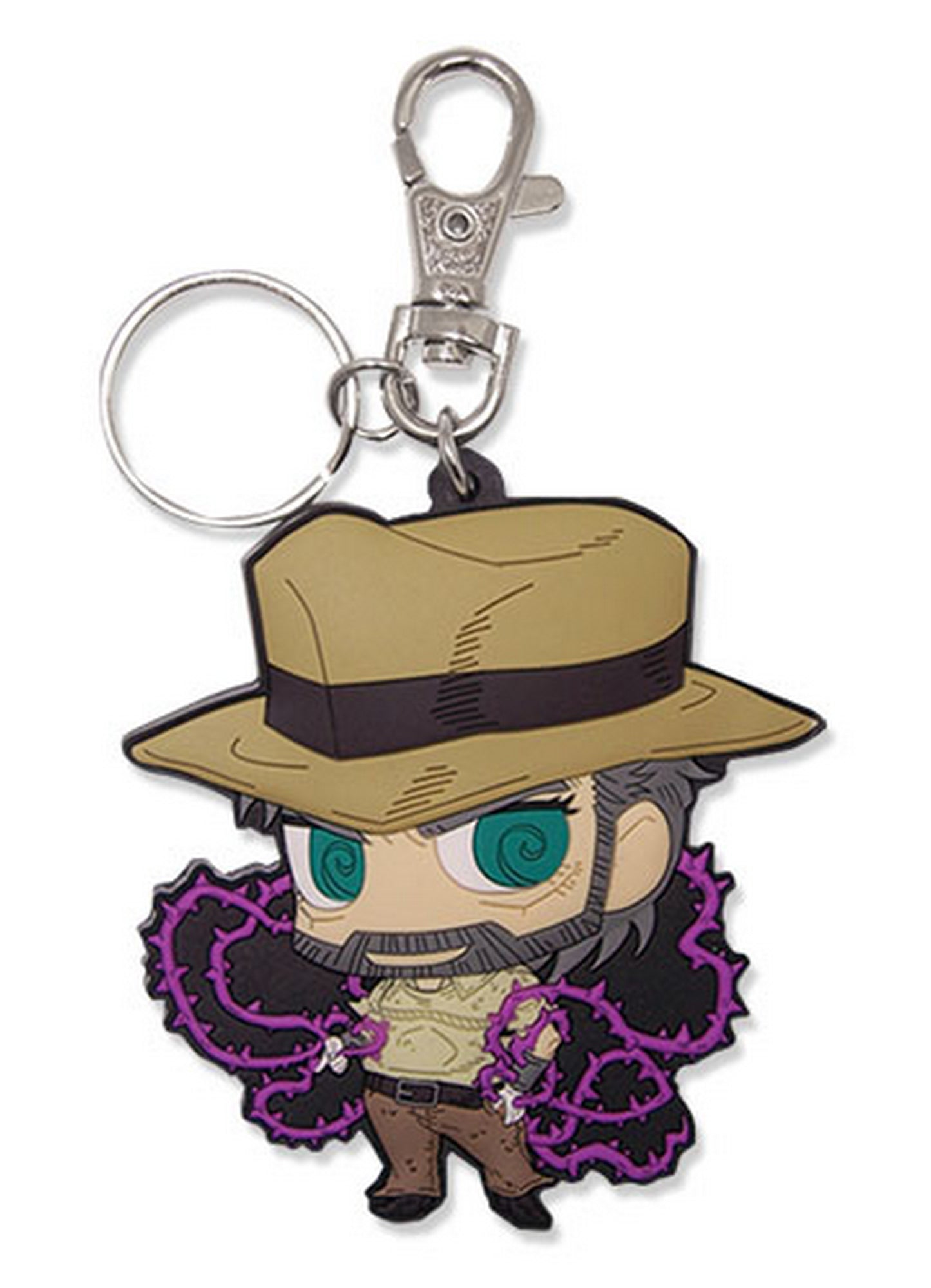 Jojos Bizarre Adventure - Hermit Purple SD PVC Keychain