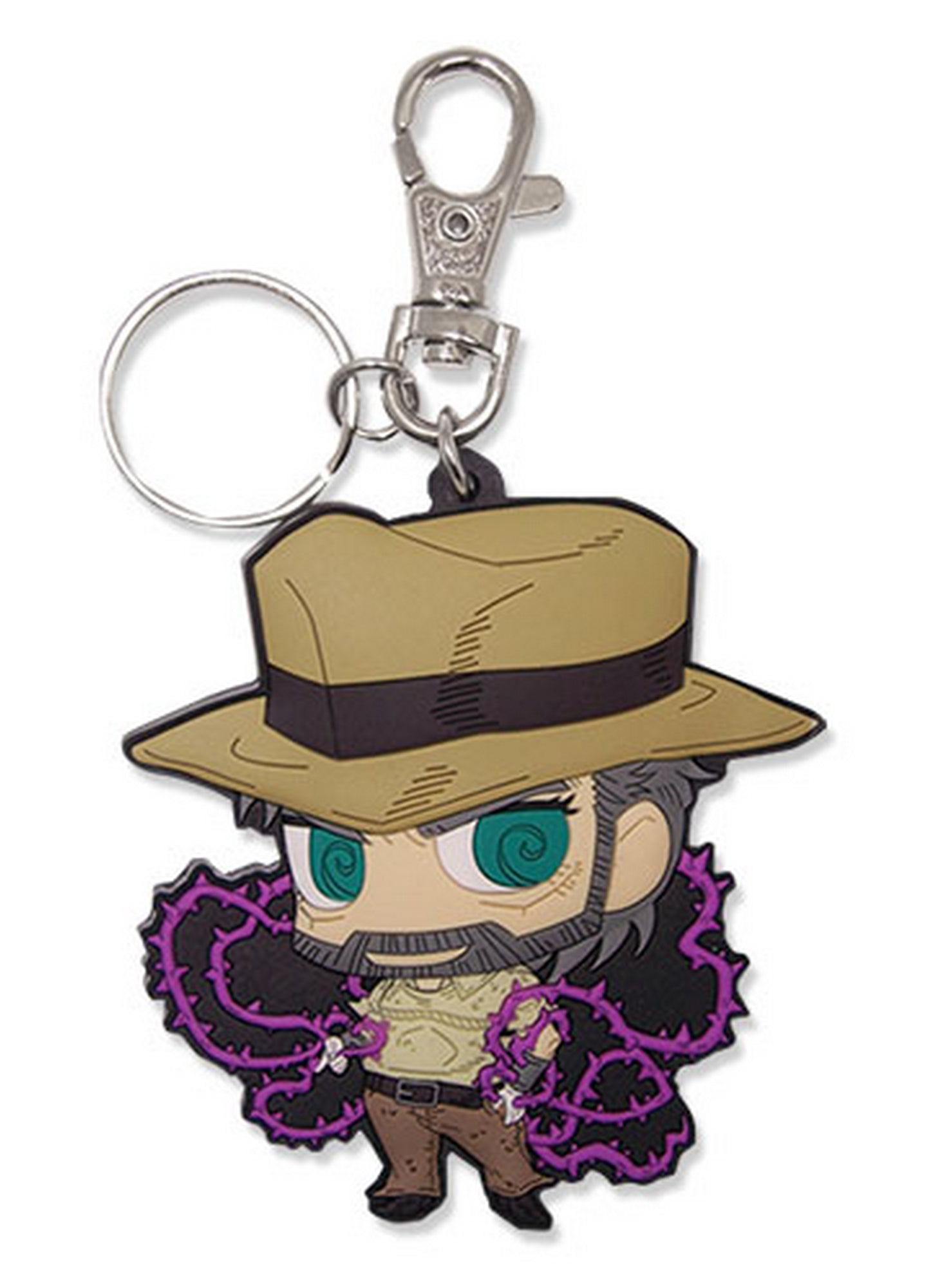 Jojos Bizarre Adventure - Hermit Purple SD PVC Keychain