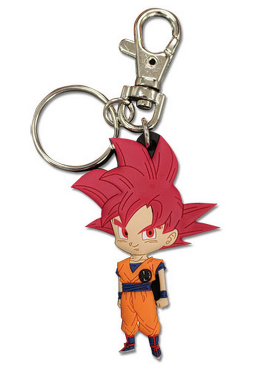 Dragon Ball Super - SD SSG Son Goku 01 PVC Keychain
