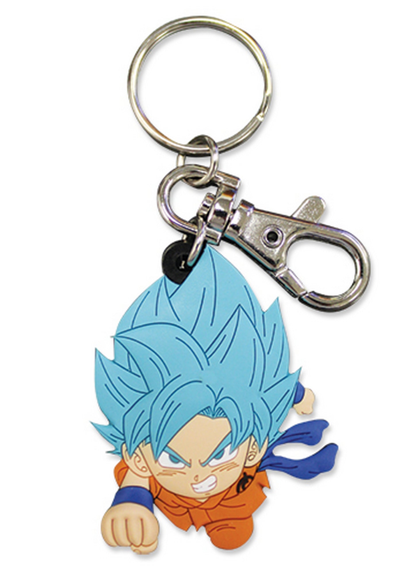 Dragon Ball Super - SD SSGSS Son Goku 01 PVC Keychain