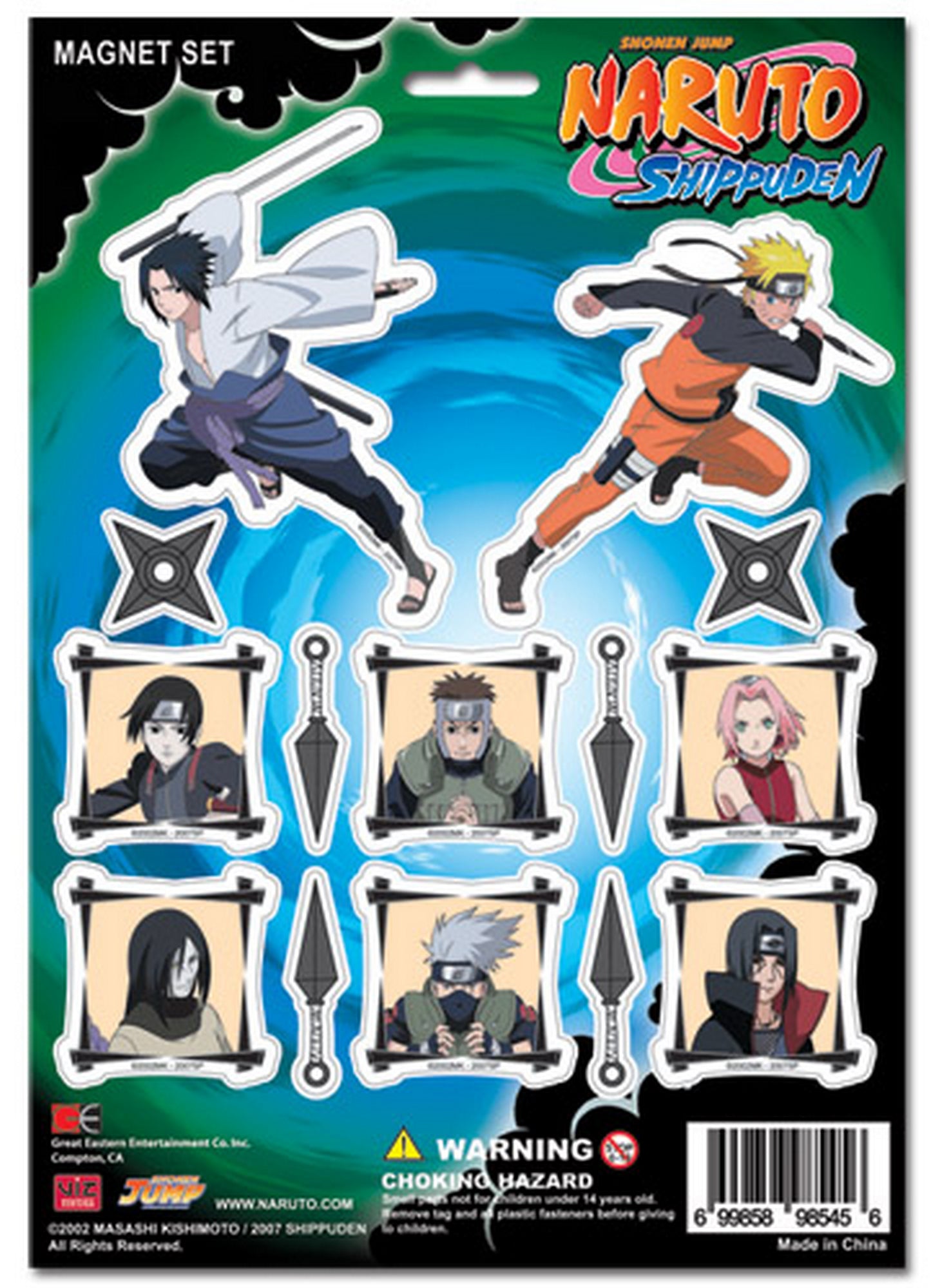 Naruto Shippuden - Magnet Collection Set 2