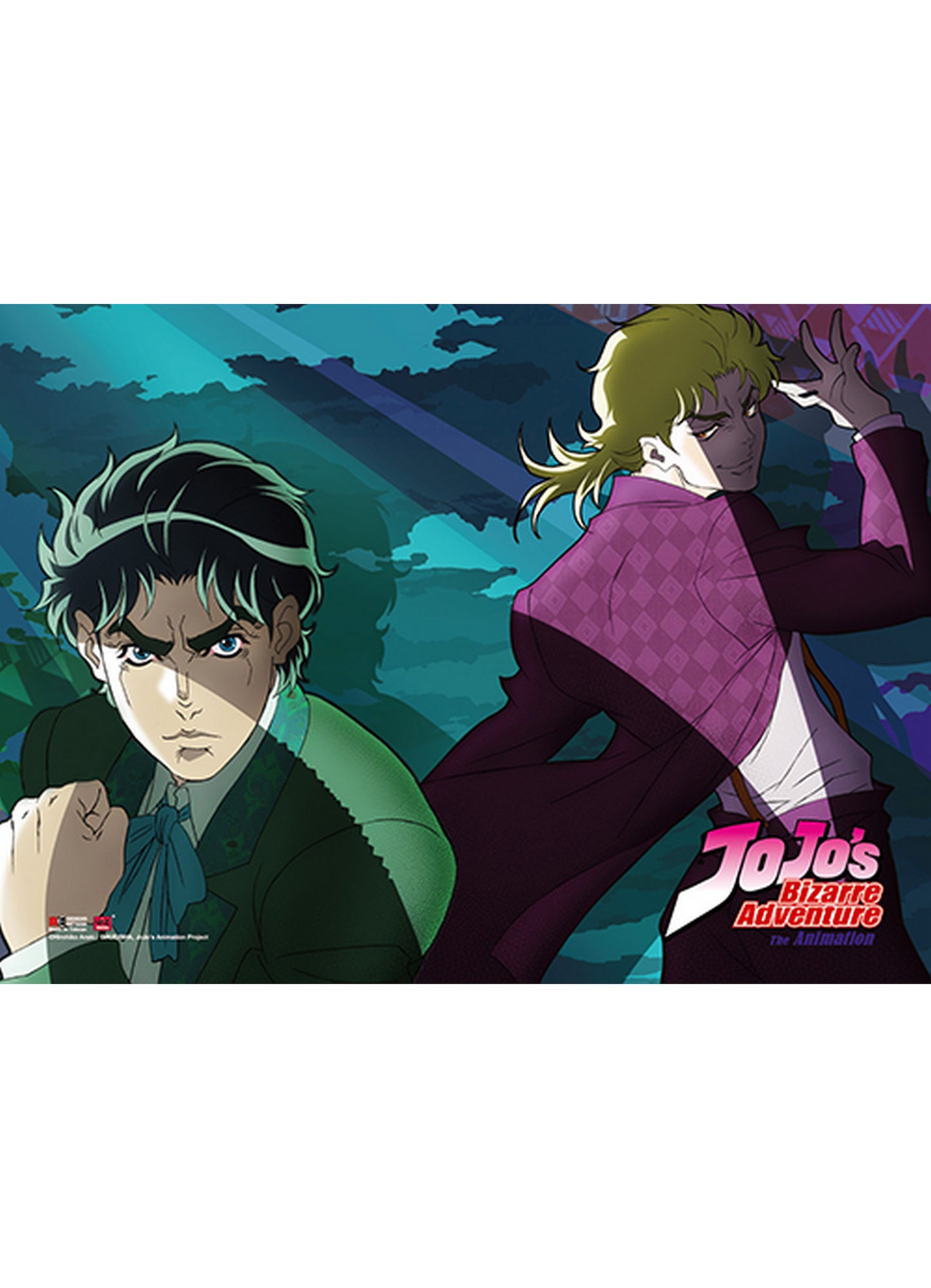 Jojos Bizarre Adventure - Key Art 3 Wall Scroll 31"W x 43"H