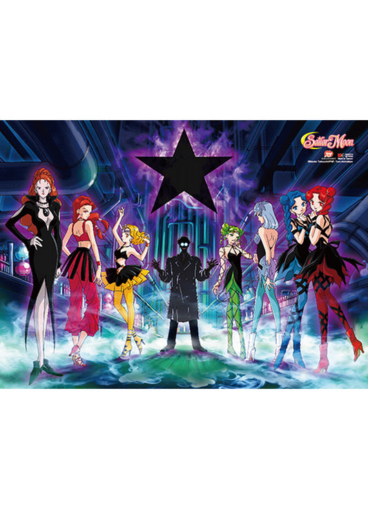 Sailor Moon S - Death Buster Group Wall Scroll 31"W x 43"H