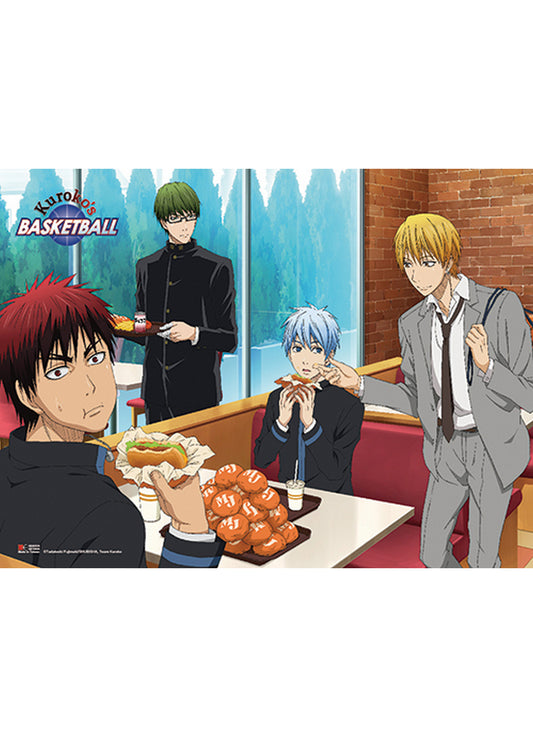 Kuroko's Basketball - Group 3 Wall Scroll 31"W x 43"H