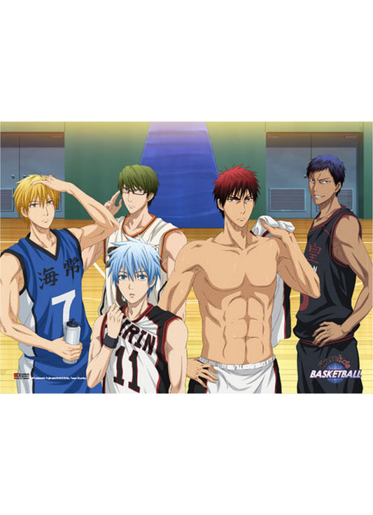 Kuroko's Basketball - Group 6 Wall Scroll 31"W x 43"H