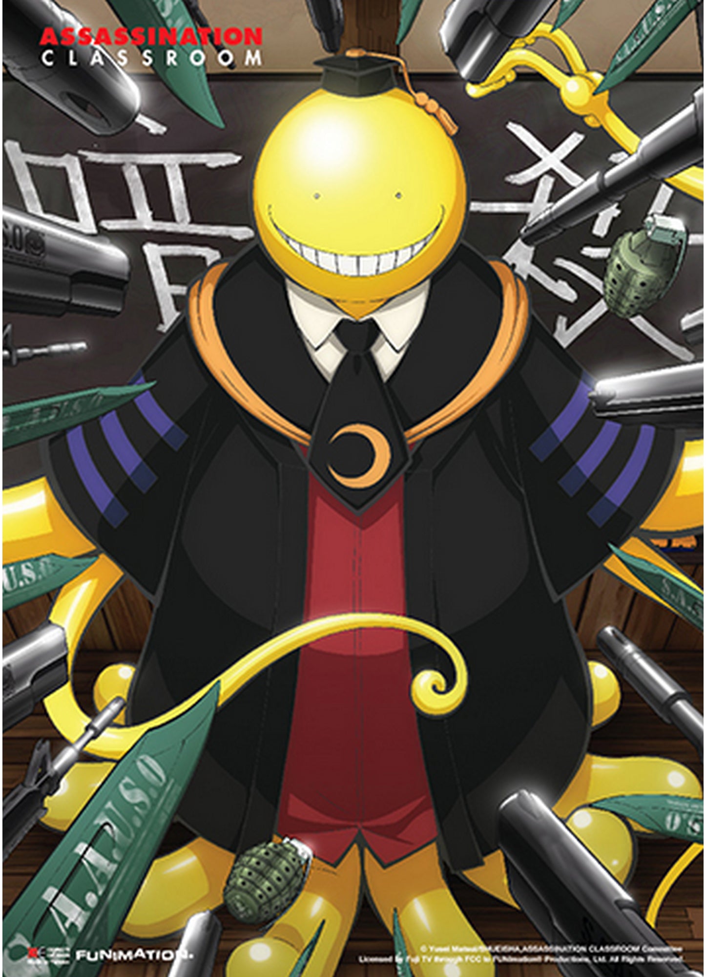 Assassination Classroom - Key Art 2 Wall Scroll 18.5"W x 25.2"H