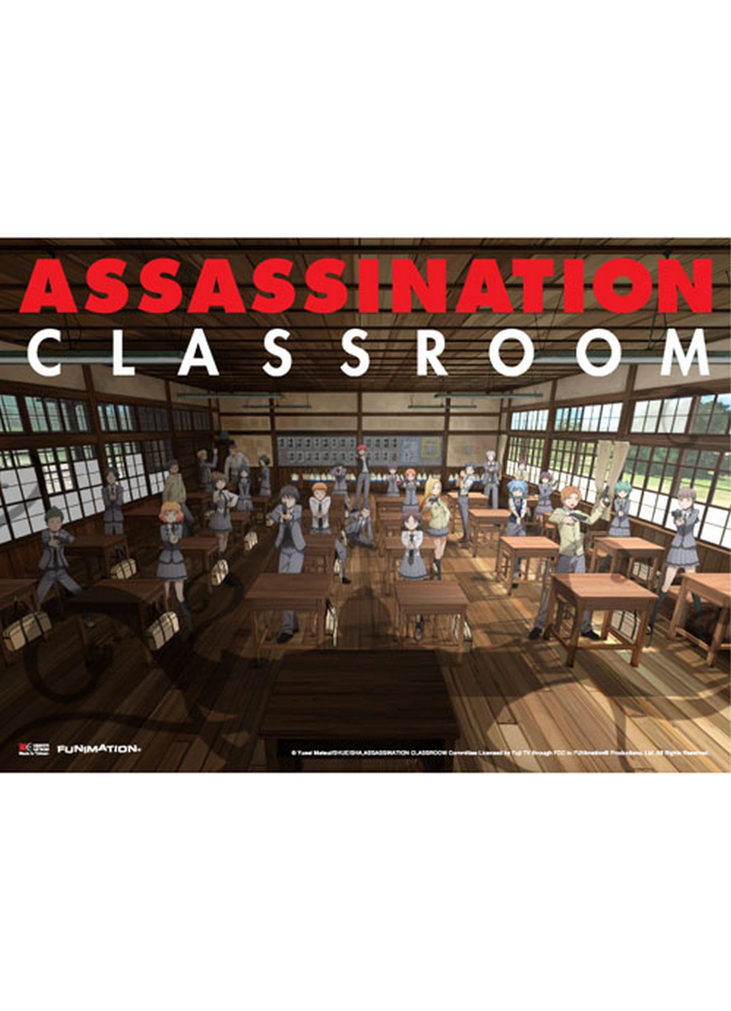 Assassination Classroom - Promo Art Wall Scroll 18.5"W x 25.2"H