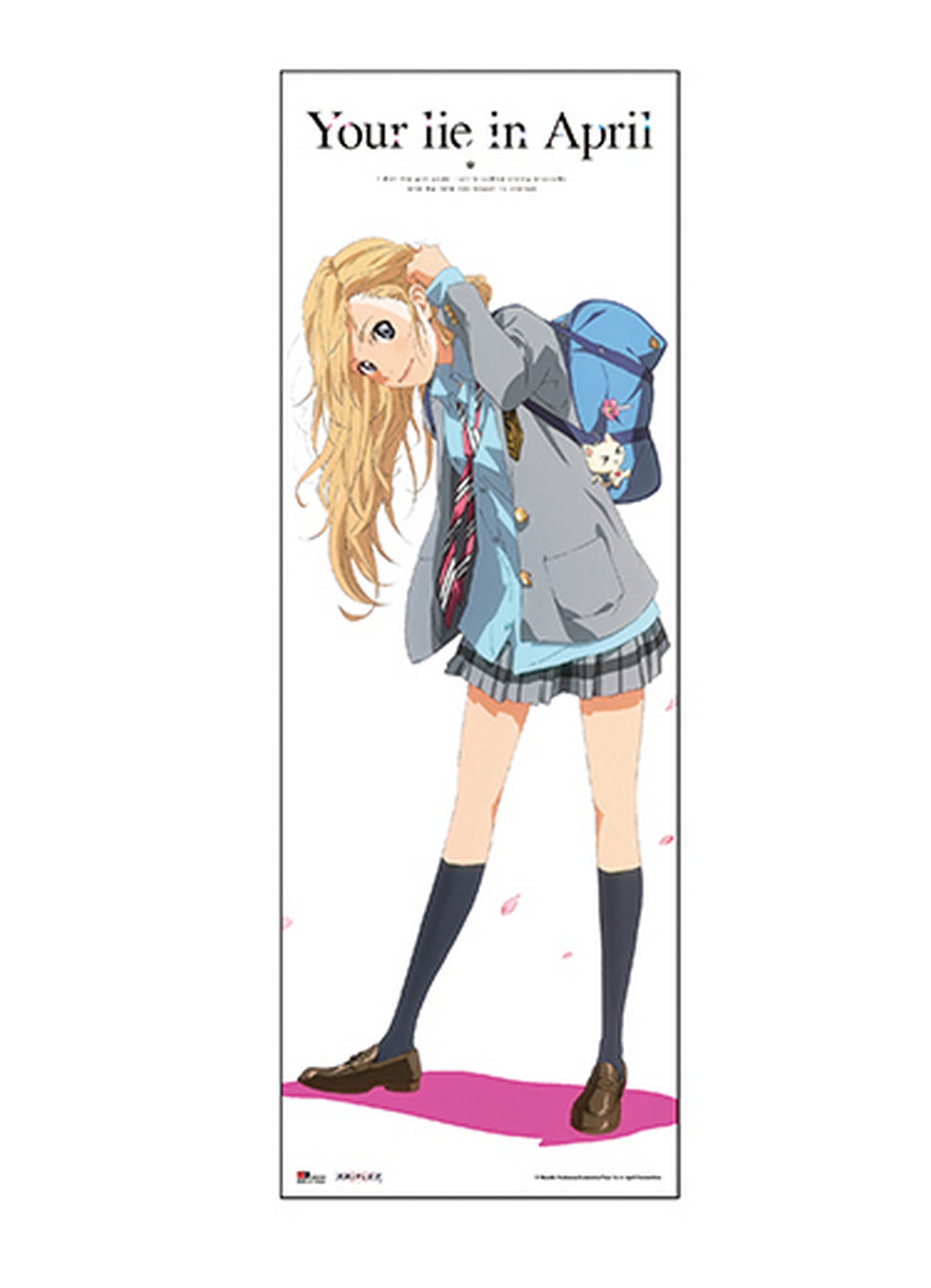 Your Lie In April - Kaori Miyazono Human Size Wall Scroll 23.5"W x 67"H