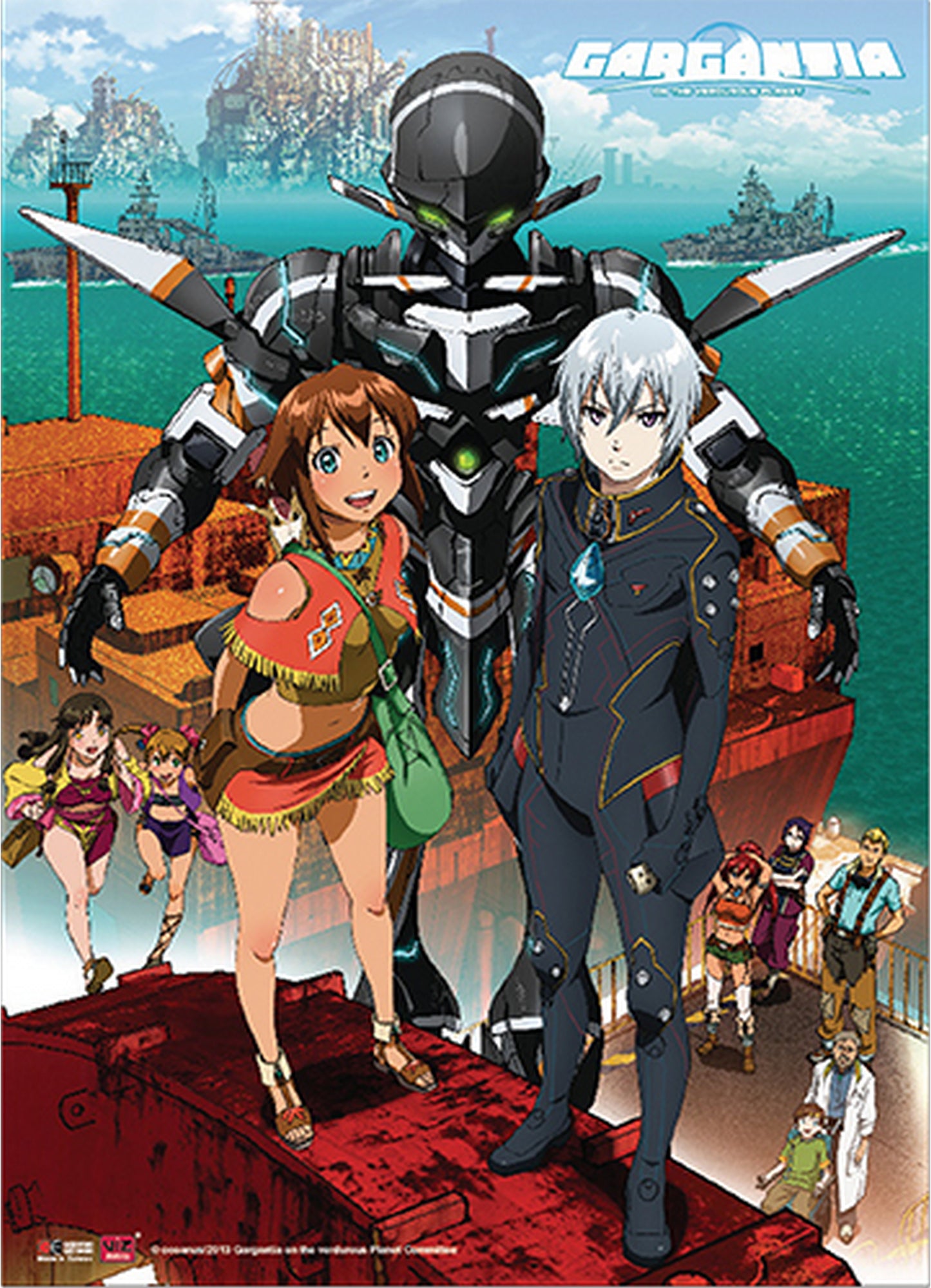 Gargantia Item - Key Art Wall Scroll 31"W x 43"H