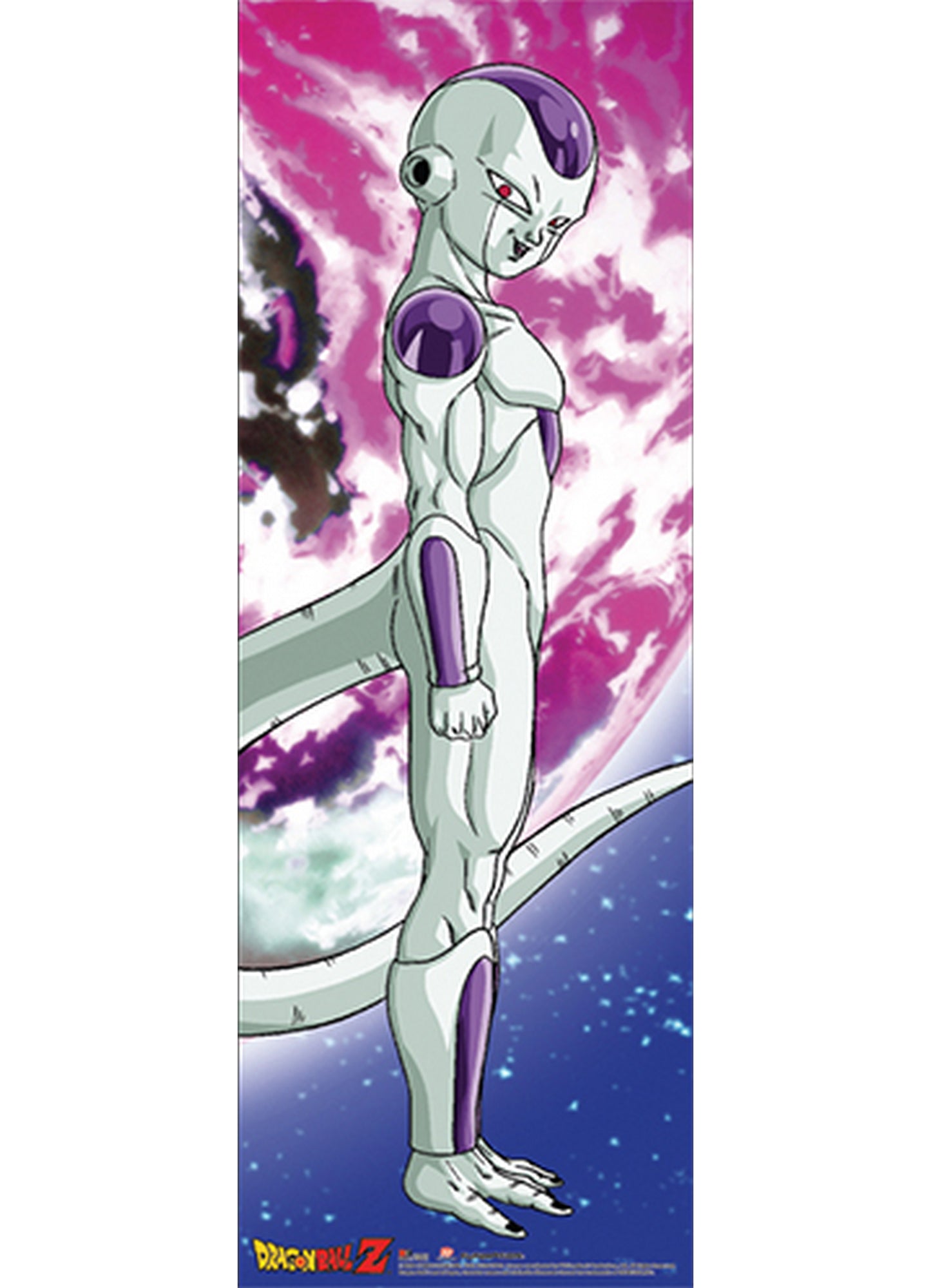 Dragon Ball Z - Frieza Human Size Wall Scroll 23.5"W x 67"H