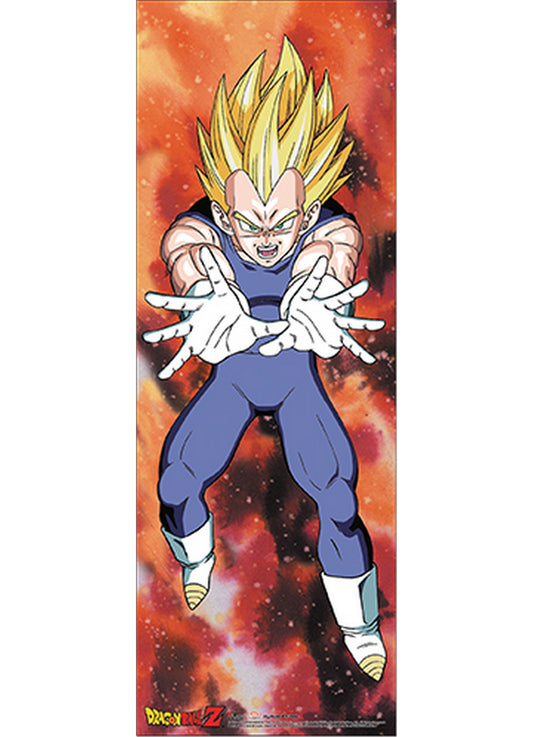 Dragon Ball Z - Vegeta Super Saiyan Human Size Wall Scroll 23.5"W x 67"H