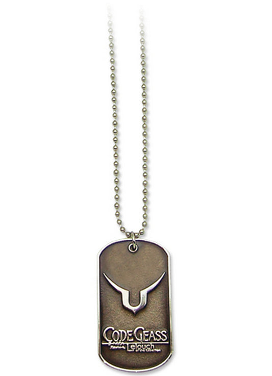 Code Geass - Lelouch vi Britannia Dog Tag Necklace
