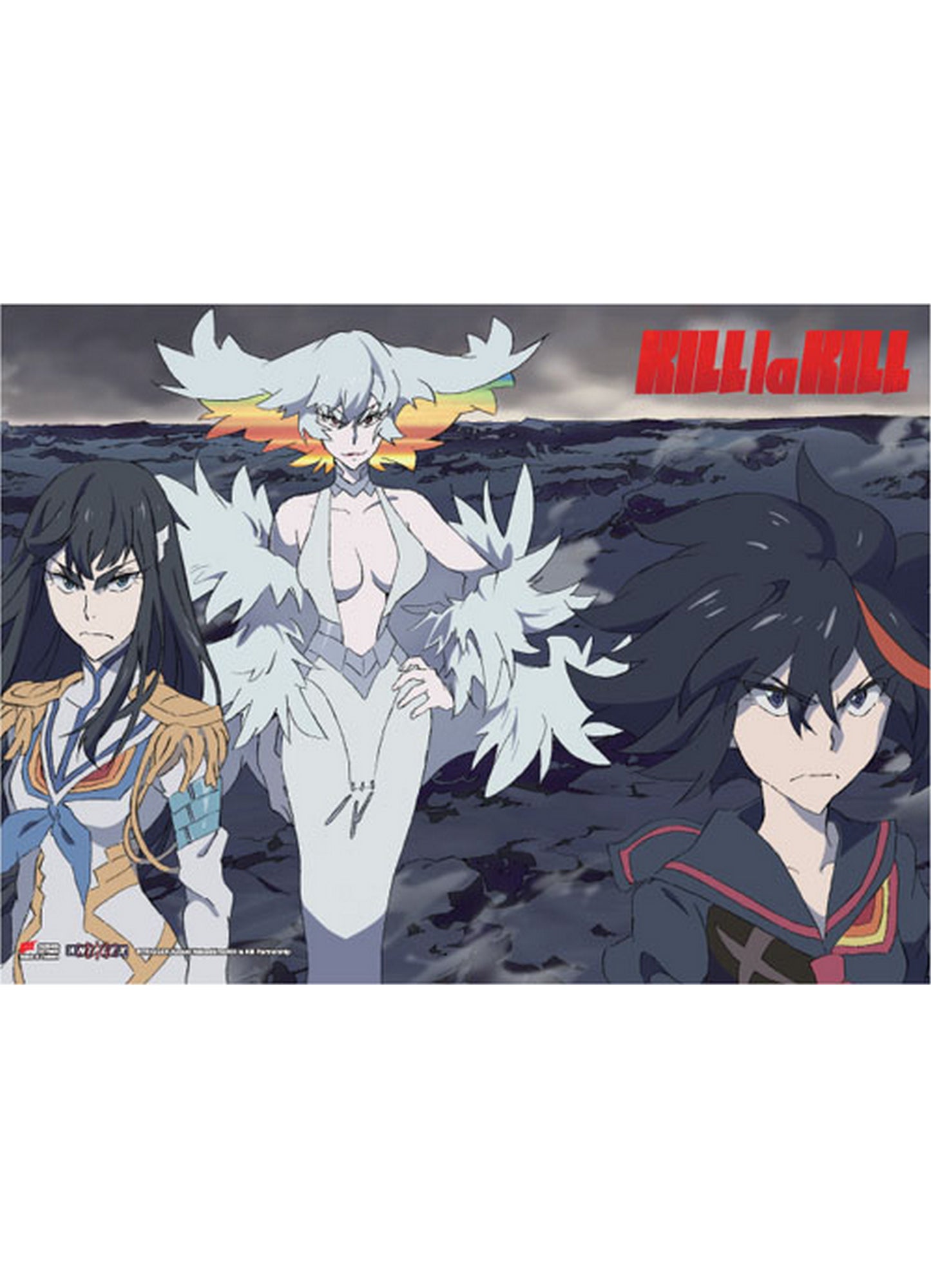 Kill La Kill - Ryuko Matoi, Satsuki Kiryuin & Ragyo Kiryuin Wall Scroll 31"W x 43"H
