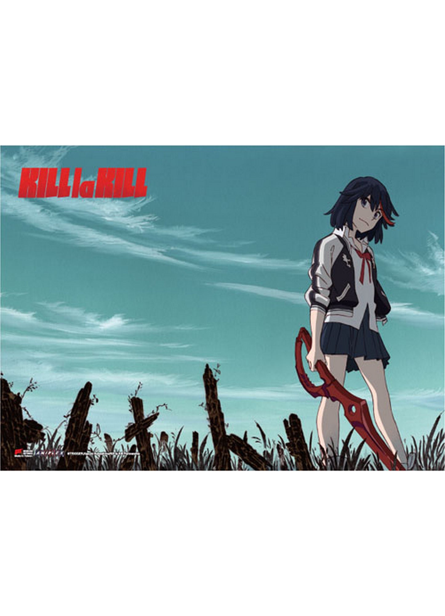 Kill La Kill - Ryuko Matoi & Sky Wall Scroll 31"W x 43"H