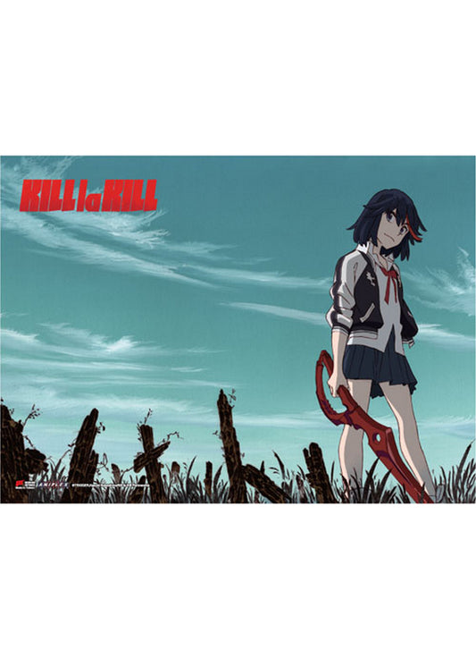 Kill La Kill - Ryuko Matoi & Sky Wall Scroll 31"W x 43"H