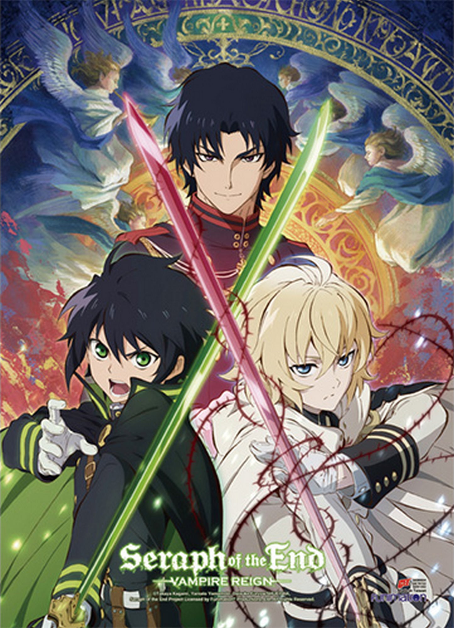 Seraph Of The End - Key Art 2 Wall Scroll 31"W x 43"H