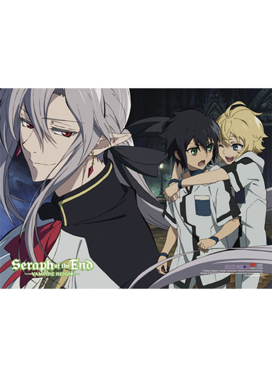 Seraph Of The End - Group 1 Wall Scroll 31"W x 43"H