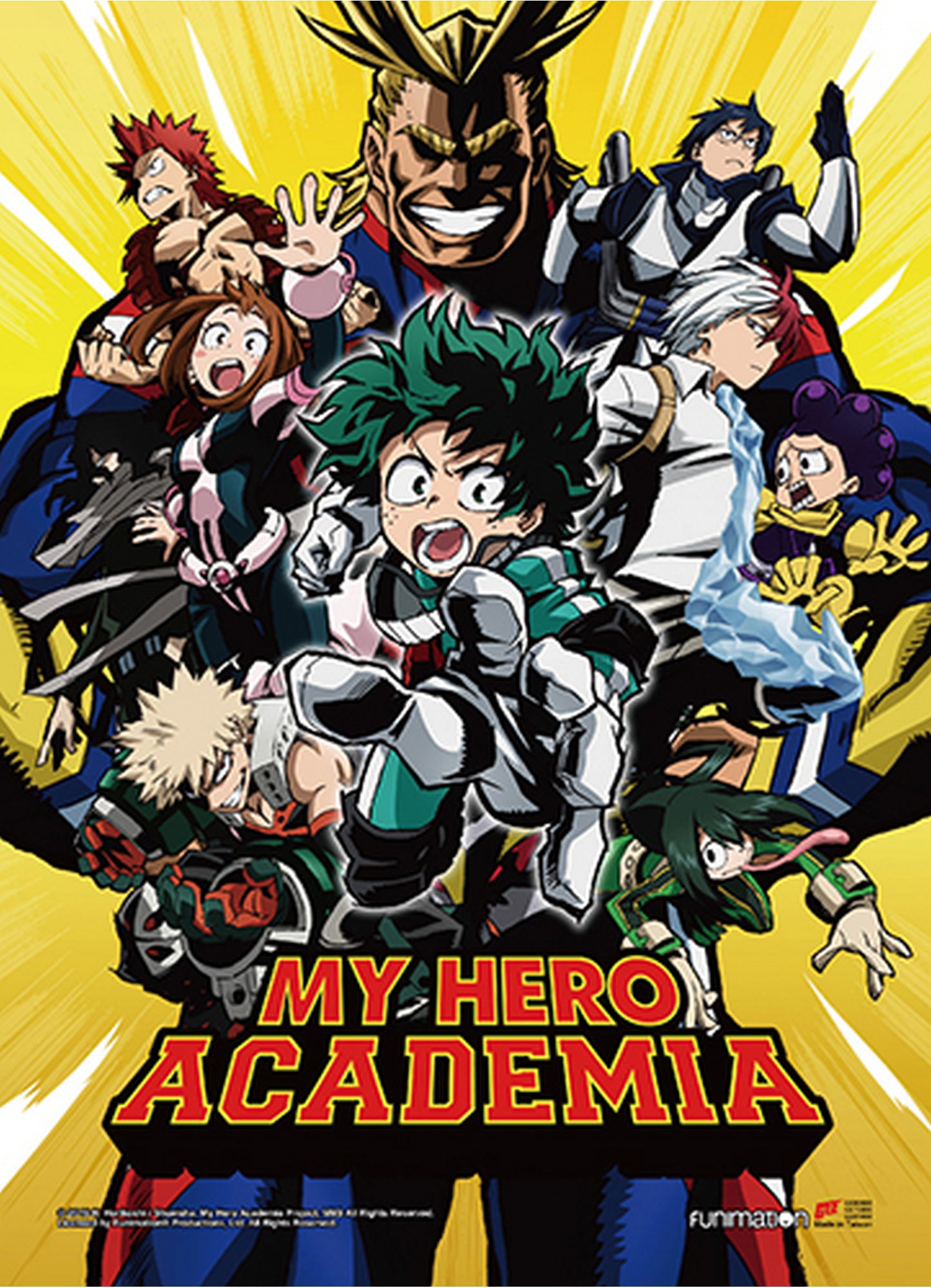 My Hero Academia - Key Art 1 Wall Scroll 31"W x 43"H