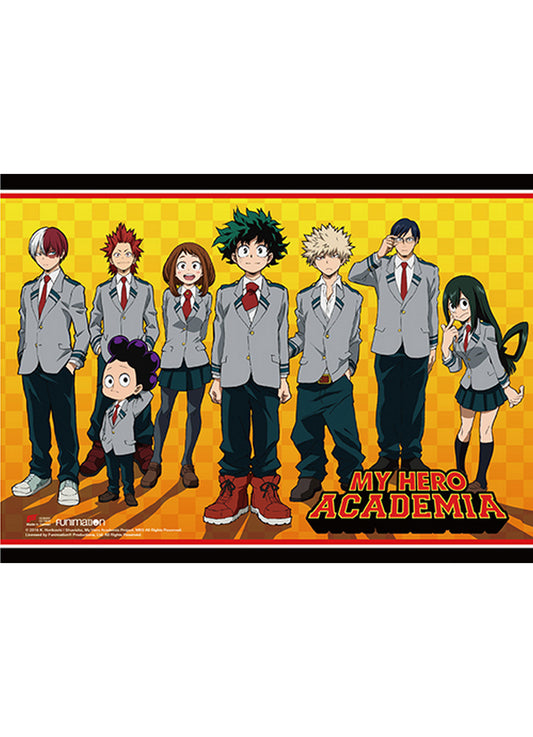 My Hero Academia - Uniform Group Wall Scroll 31"W x 43"H