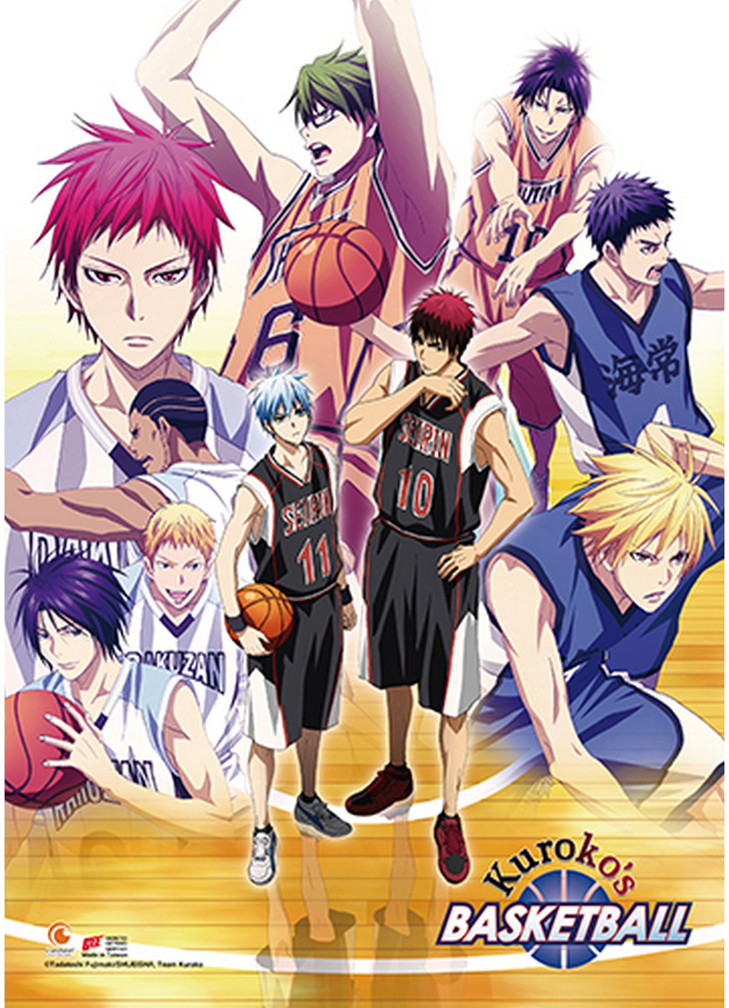 Kuroko's Basketball S3 - Key Art Wall Scroll 31"W x 43"H