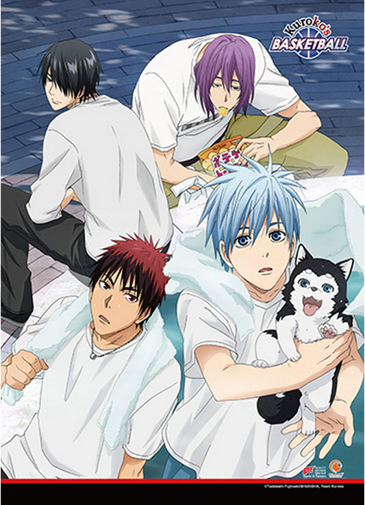 Kuroko's Basketball S2 - Group 1 Wall Scroll 31"W x 43"H