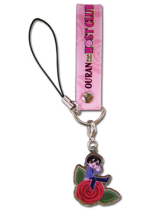 Ouran High School Host Club - Haruhi Fujioka Metal Cell Phone Charm