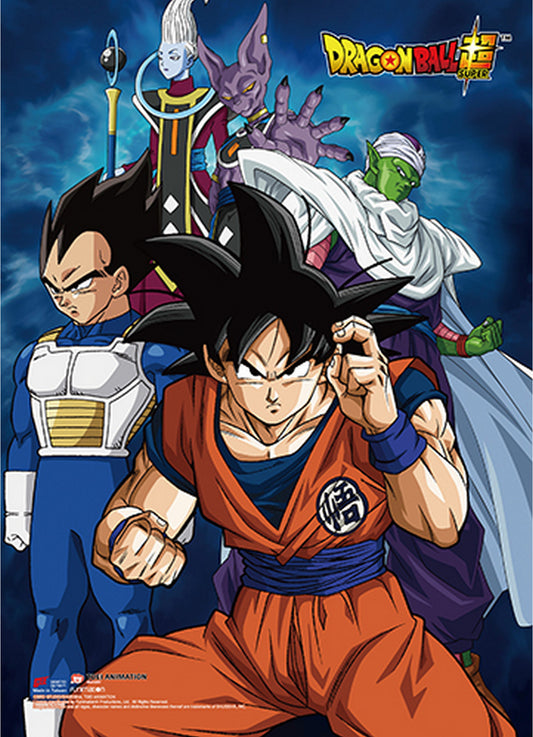 Dragon Ball Super - Battle Of Gods Group 03 Wall Scroll 31"W x 43"H