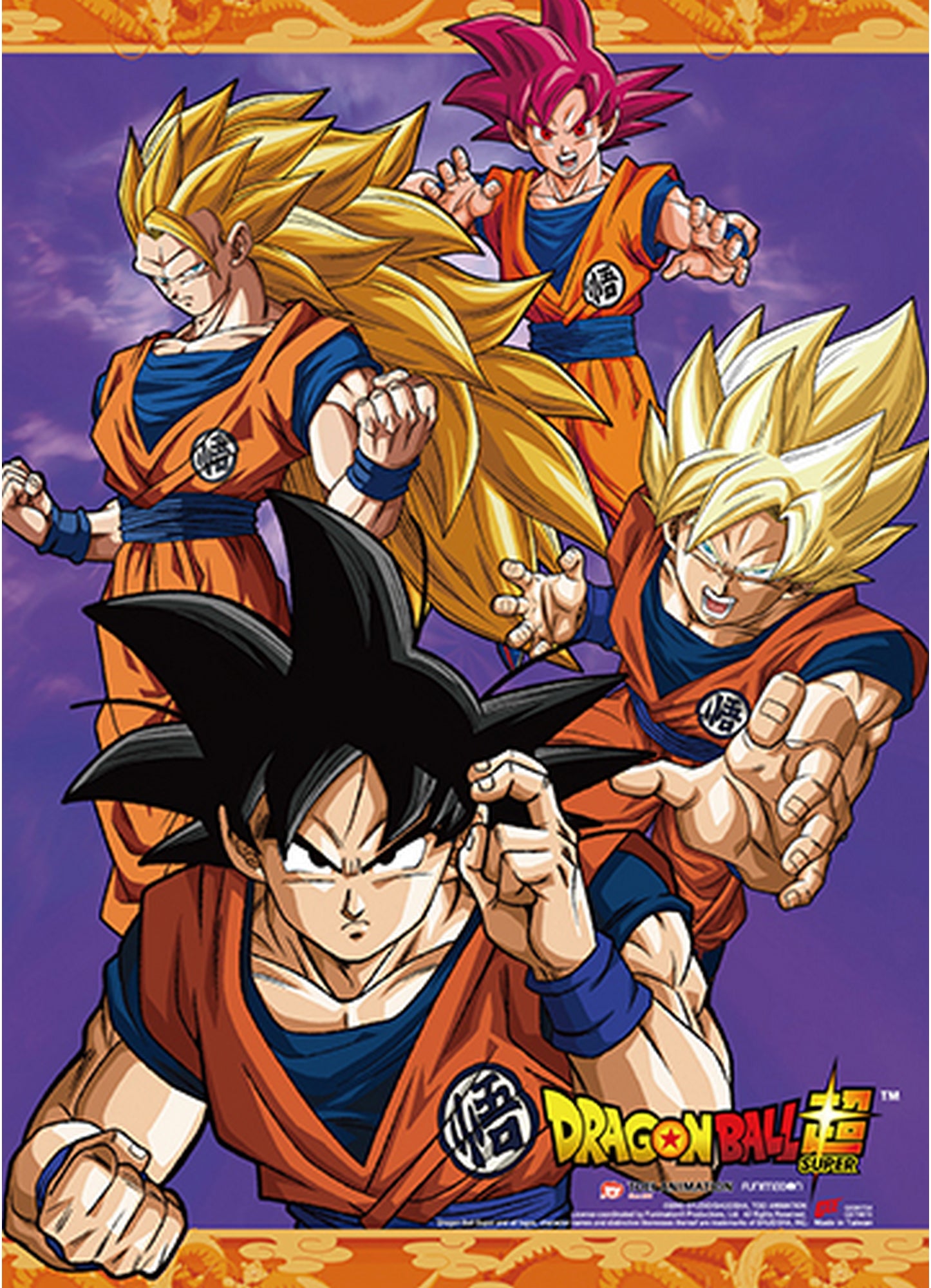 Dragon Ball Super - Battle Of Gods Group 04 Wall Scroll 31"W x 43"H