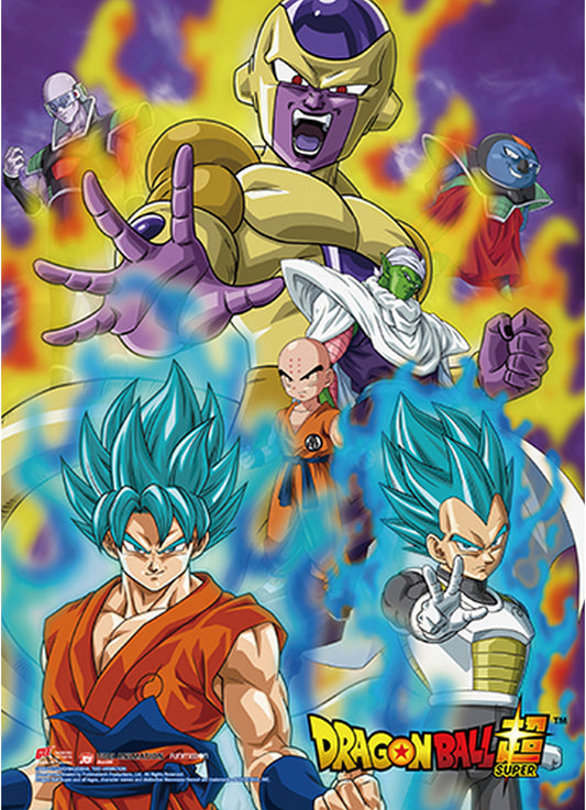 Dragon Ball Super - Resurrection F Group 03 Wall Scroll 31"W x 43"H