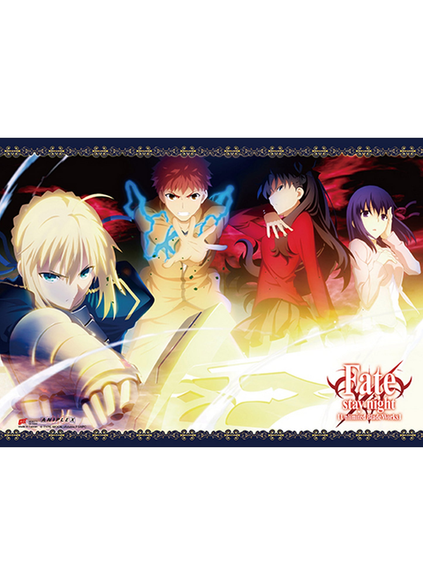 Fate/stay night - Group 1 Wall Scroll 31"W x 43"H