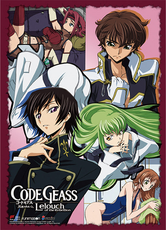 Code Geass S1 - Group 2 Wall Scroll 18.5"W x 25.2"H